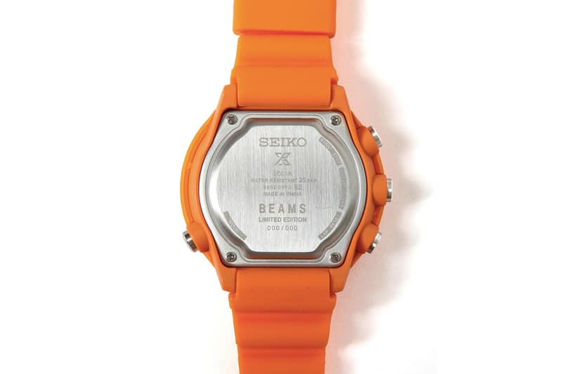 BEAMS x Seiko Prospex Fieldmaster LOWERCASE Watch HYPEBEAST
