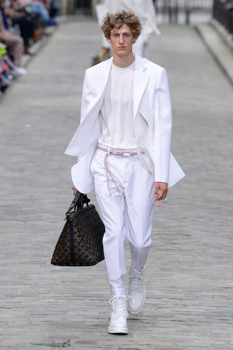 Louis Vuitton Lockme PM Tote Bag White 3D model