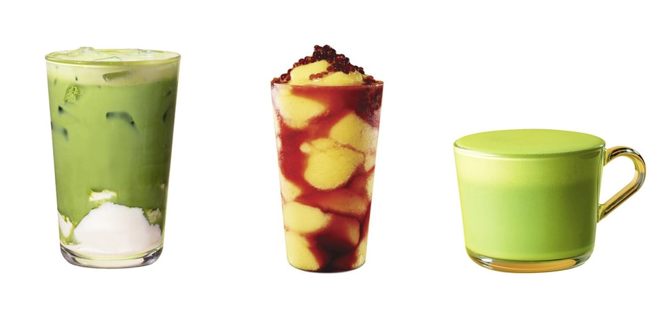 Starbucks Iced Matcha Latte With Tofu Pudding HYPEBEAST