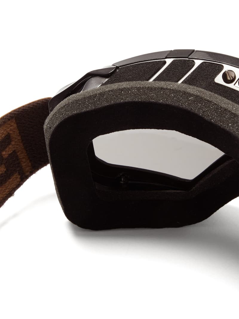 Fendi FFjacquard Strap Spikestud Ski Goggles HYPEBEAST DROPS
