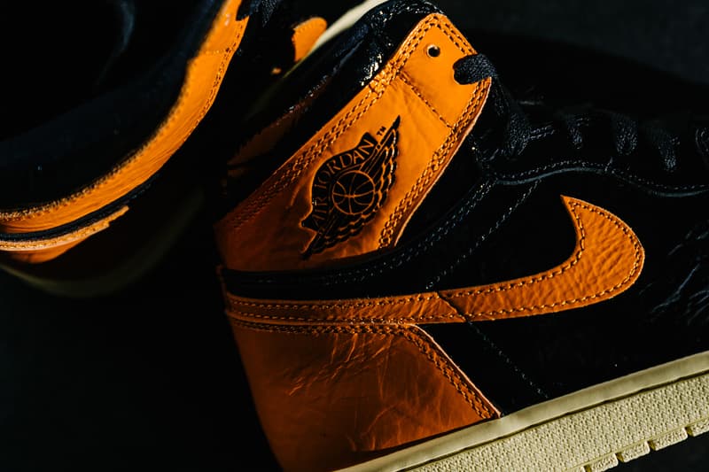 air jordan 1 high black and orange
