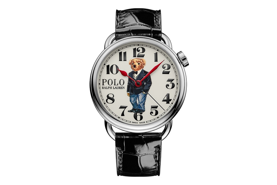 polo ralph lauren teddy bear watch