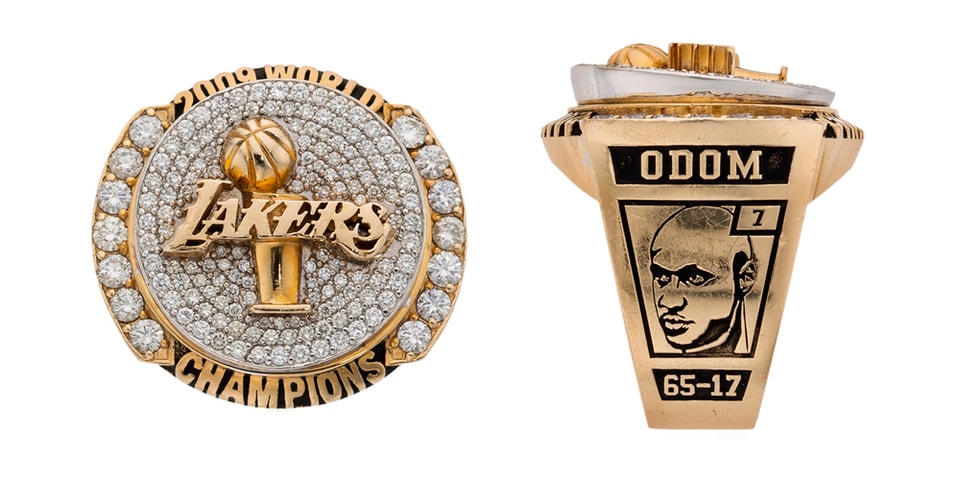 Lamar Odom NBA Lakers Championship Ring Auction | HYPEBEAST