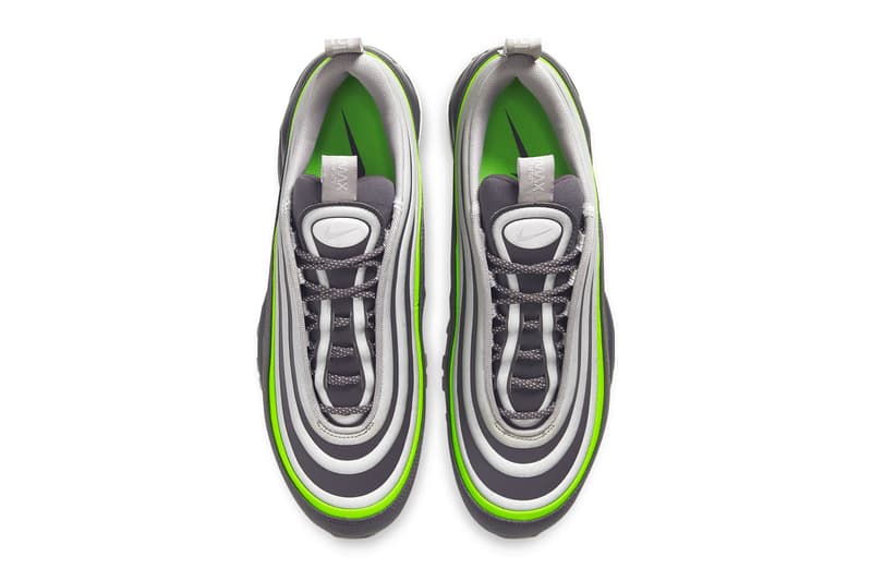 electric green air max 97