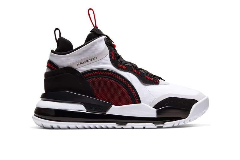 jordan aerospace 720 white gym red black