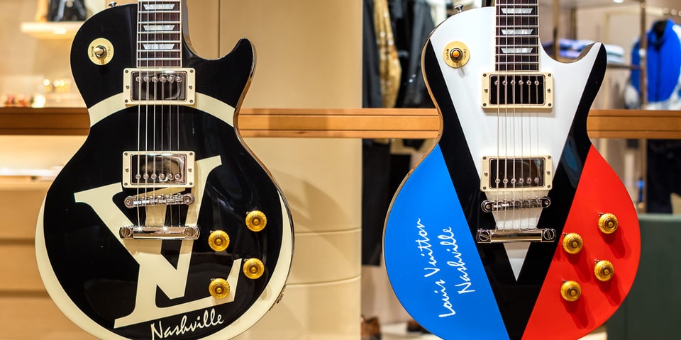 Louis Vuitton Nashville Debuts Gibson Guitars | HYPEBEAST