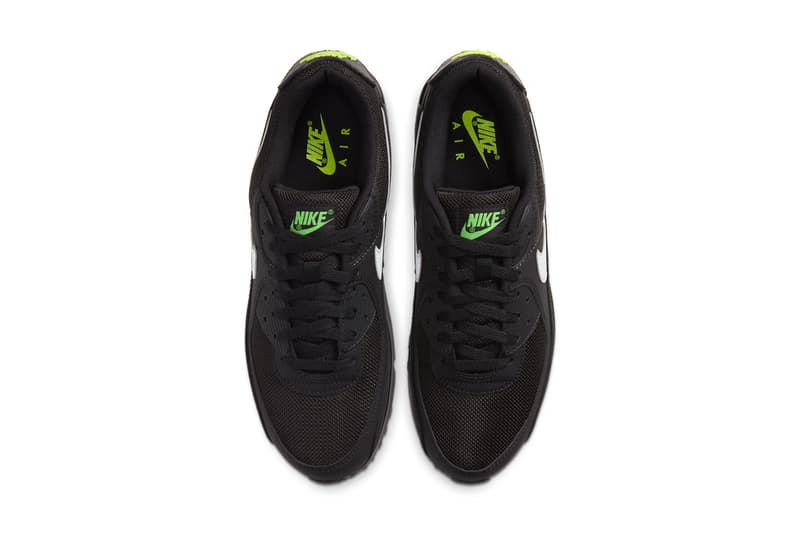 nike air max 90 black volt