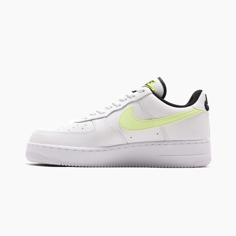 Nike Womens Air Force 1 07 White/Barely Volt-White 