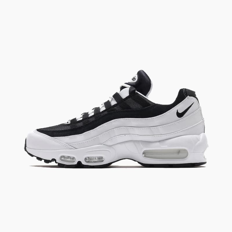 Nike Air Max 95 "Black/White" Sneaker Release | Drops ...