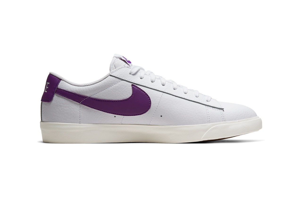 voltage purple nike blazer mid 77