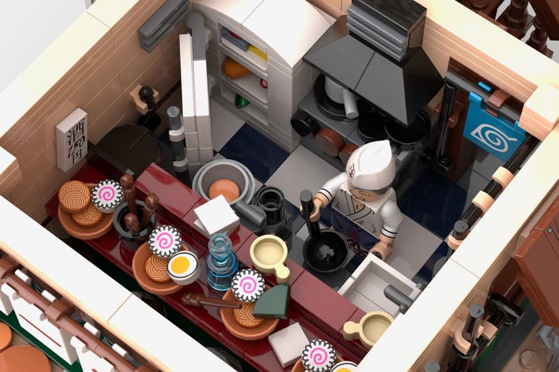 'Naruto' Ichiraku Ramen Shop LEGO IDEAS Set Project HYPEBEAST