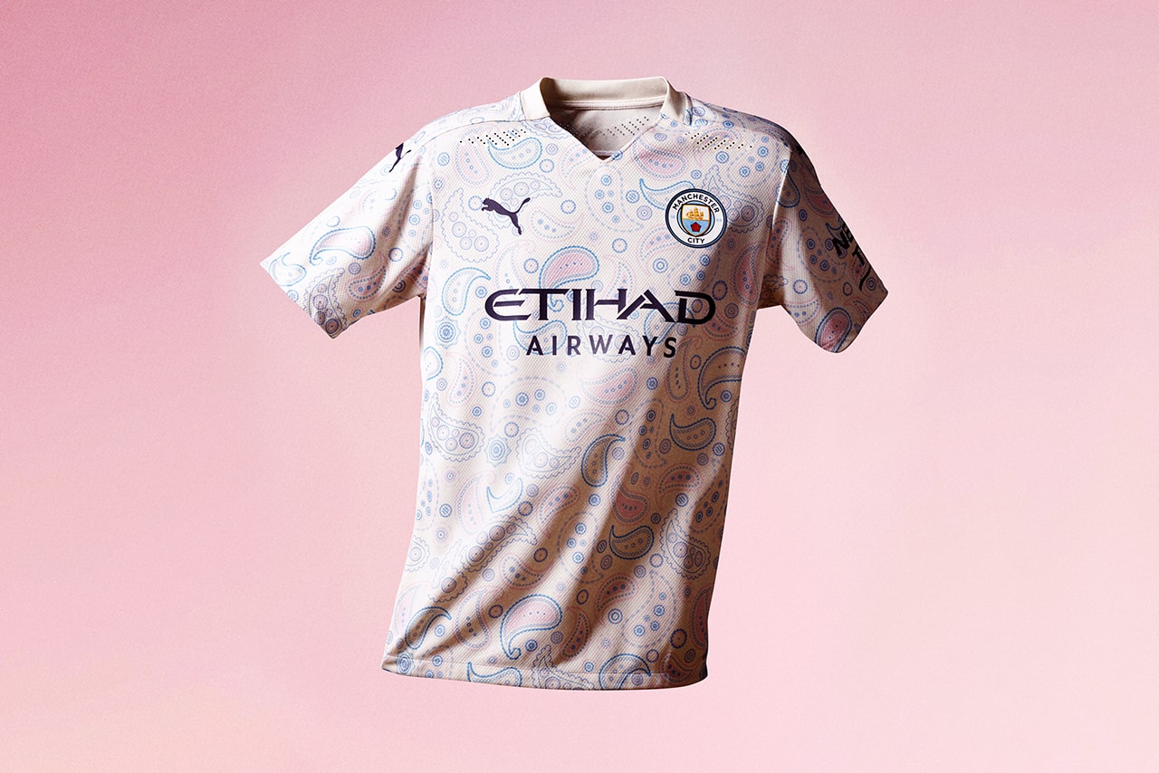 Manchester City 2020/21 Paisley Third Kit by PUMA | HYPEBEAST