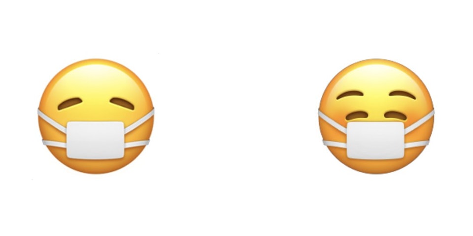 Apple Quietly UpdatIts Mask Emoji iOS 14.2 | HYPEBEAST