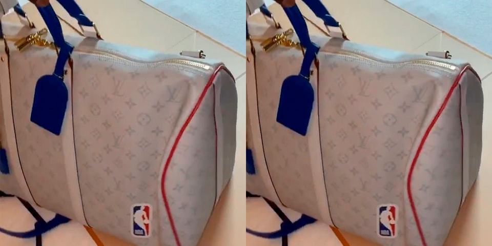 NBA x Louis Vuitton Duffle Bags Surface | HYPEBEAST