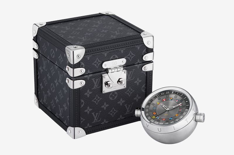 louis vuitton salary commissioner Louis Vuitton Trunk Table Clock Release | HYPEBEAST