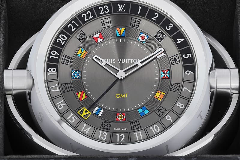 louis vuitton salary commissioner Louis Vuitton Trunk Table Clock Release | HYPEBEAST