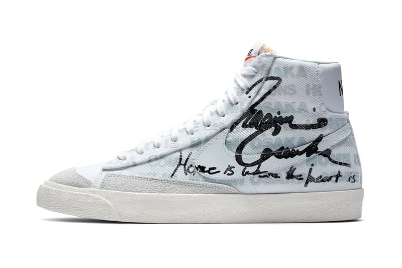 Naomi Osaka CdG x Nike Blazer Mid Official Look HYPEBEAST Naomi Osaka CdG x Nike Blazer Mid Official Look HYPEBEAST