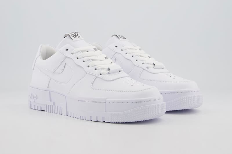 Nike Air Force 1 Pixel "Triple White" and "Particle Beige ...