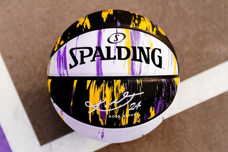 spalding kobe bryant marble basketball