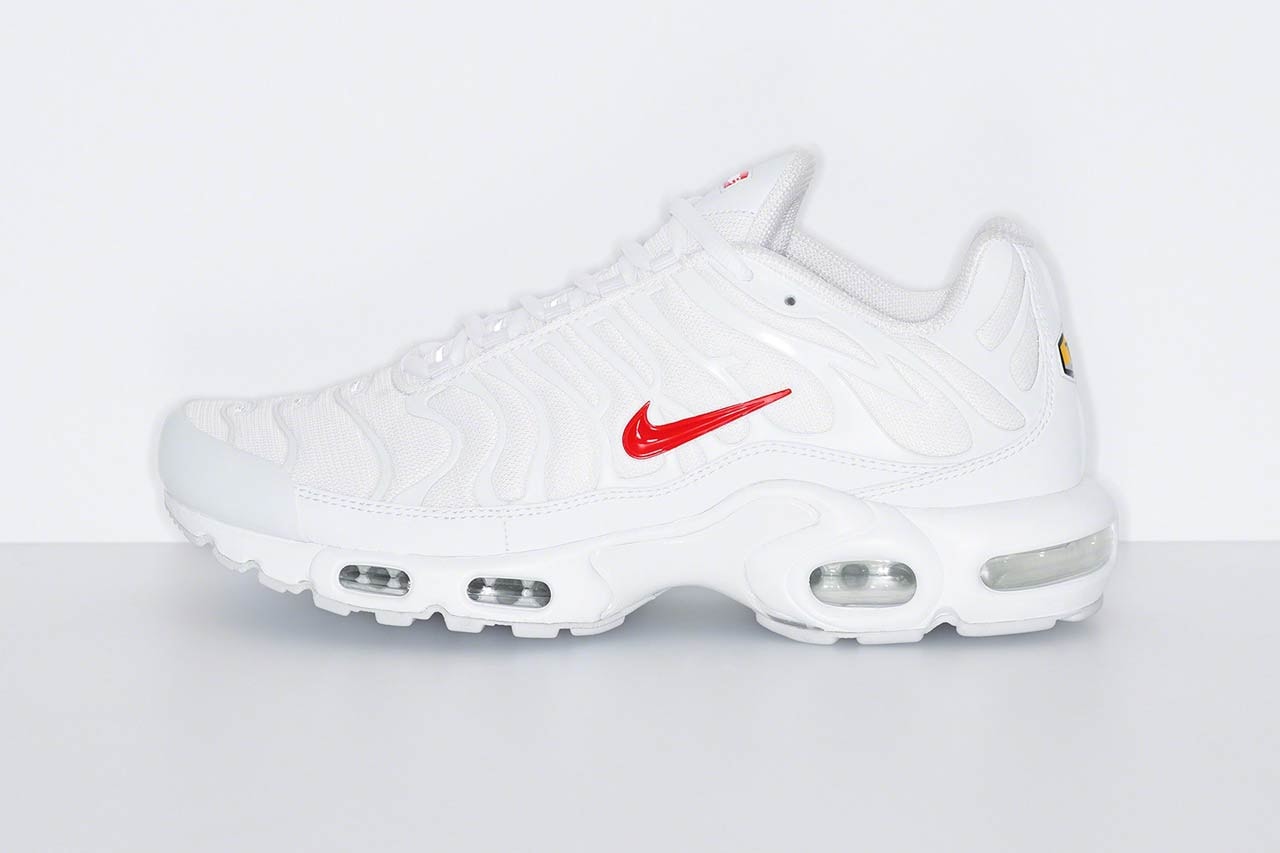 Supreme x Nike Air Max Plus "White/Red" Release Date ...