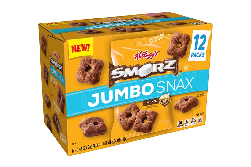 Kellogg’s Cinnabon and SMORZ Jumbo Snax Release HYPEBEAST