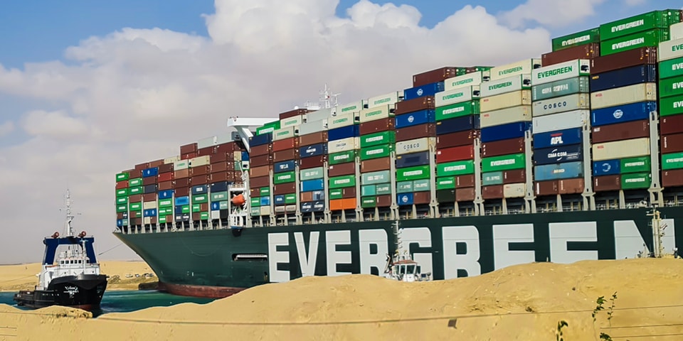 Freed Suez Canal Evergreen Container Ship Blockage Cost ...