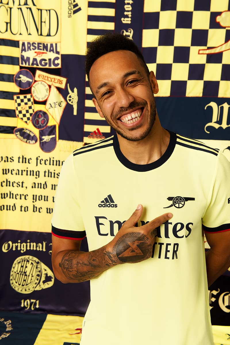 Arsenal 2021/22 Away Jersey by adidas | HYPEBEAST