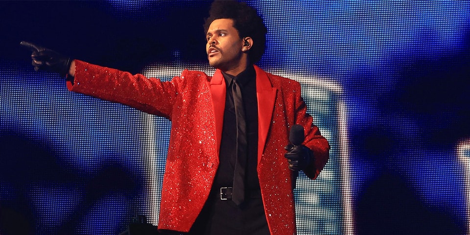 The Weeknd "Save Your Tears" 2021 BRIT Awards | HYPEBEAST