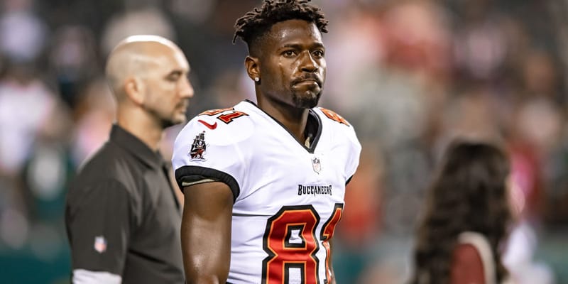 Antonio Brown Released By Tampa Bay Buccaneers After Leaked Texts With ...