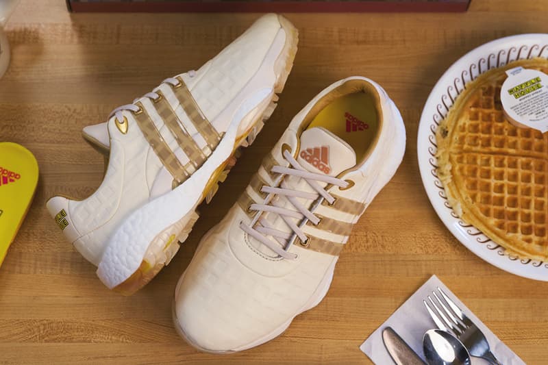 Waffle House Golf Shoe x adidas TOUR360 Collaboration HYPEBEAST