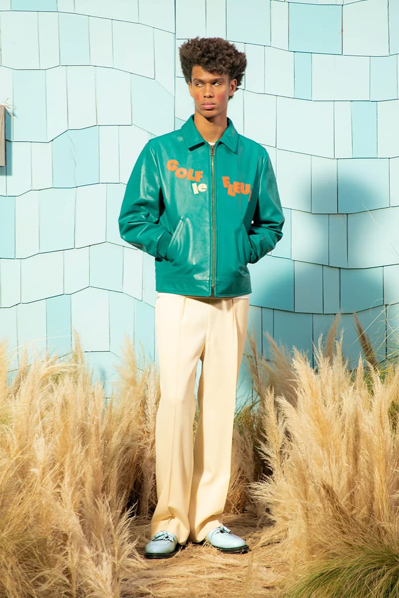 Tyler the Creator le FLEUR Leather Jacket Cardigan | Hypebeast