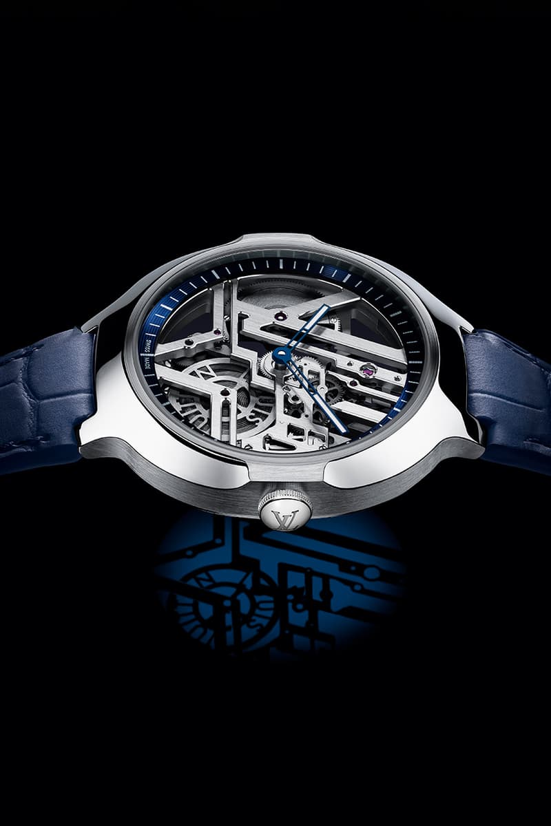 Louis Vuitton Voyager Skeleton Watch Info Hypebeast