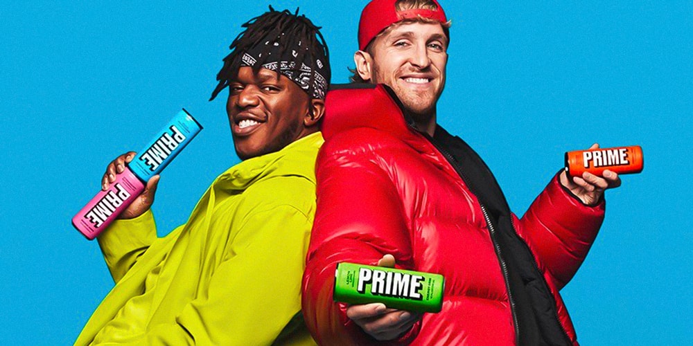 Logan Paul and KSI PRIME Patrick Mahomes Athlete Announcement Hypebeast