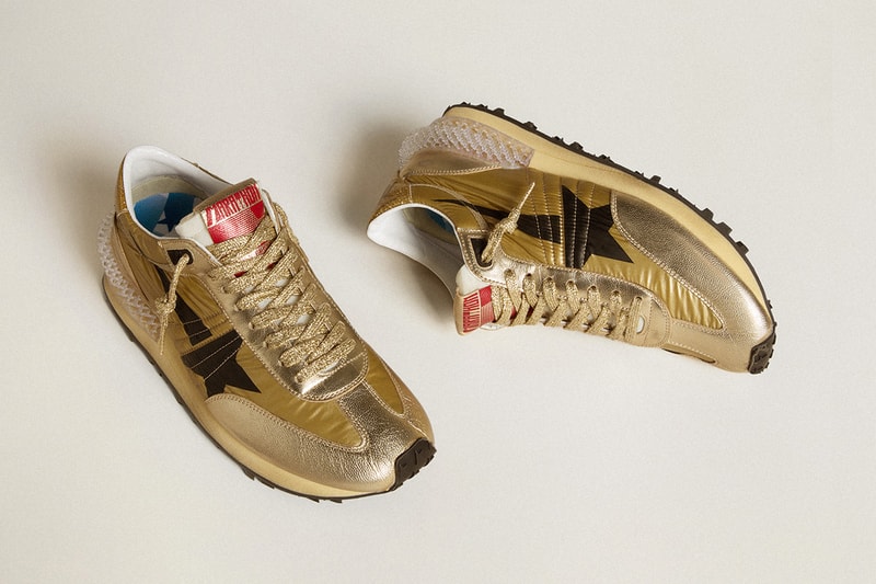 Golden Goose Dresses Signature Marathon Sneaker In All Gold