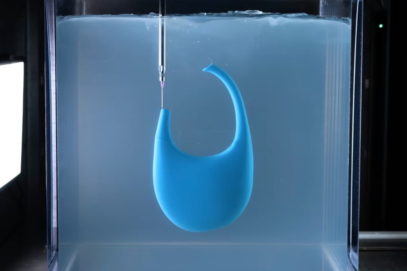 Watch the Coperni x Disney ‘Ariel Swipe Bag’ 3D-Print Inside of Liquid Gel