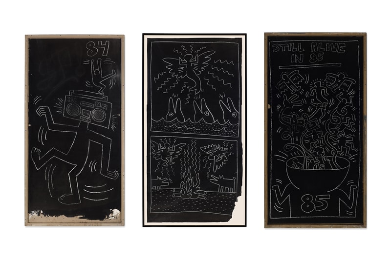 Sotheby’s to Auction 31 of Keith Haring’s ‘Subway Drawings'