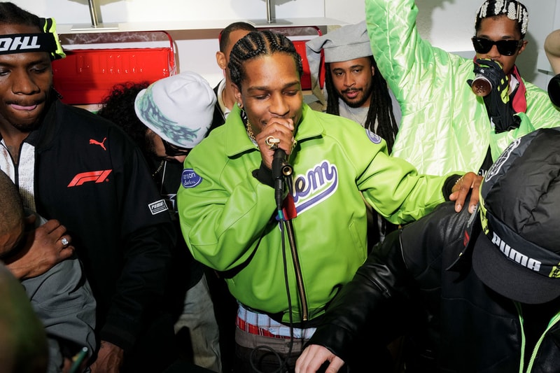 A$AP Rocky Is Shaking Up the Room With PUMA