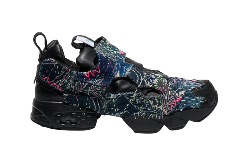 Engineered Garments x JunAle 以手工刺し子重塑 Reebok Instapump Fury 94