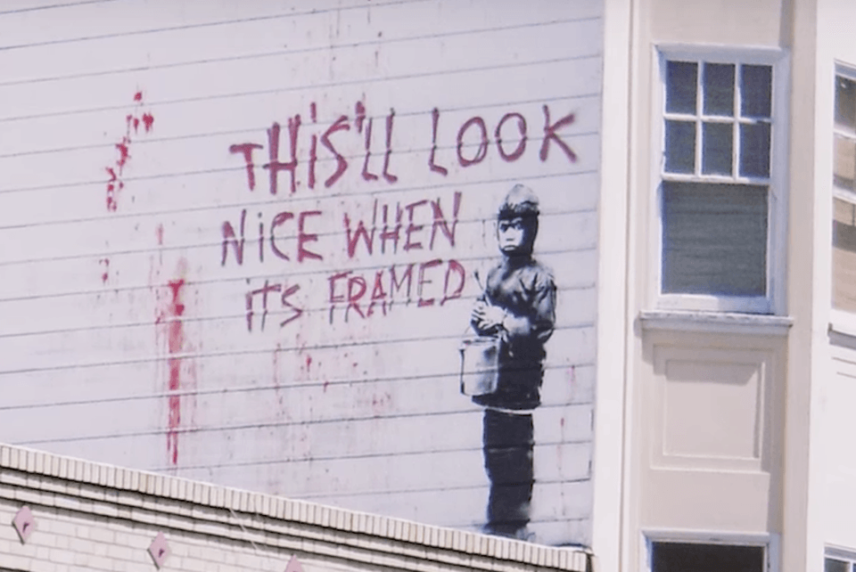 Check Out The Trailer for "Saving Banksy" Documentary HYPEBEAST