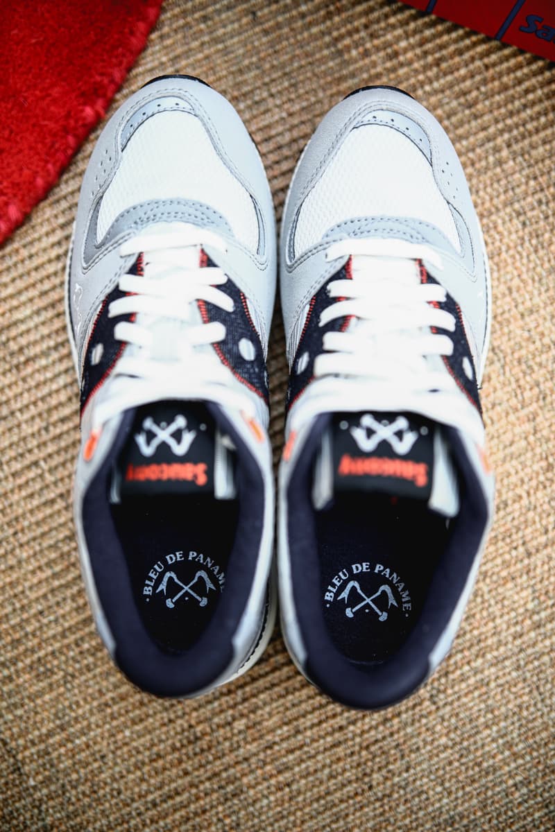 Bleu de Paname x Saucony Premi re image de la Azura ST Bleu de Paname x Saucony Premi re image de la Azura ST