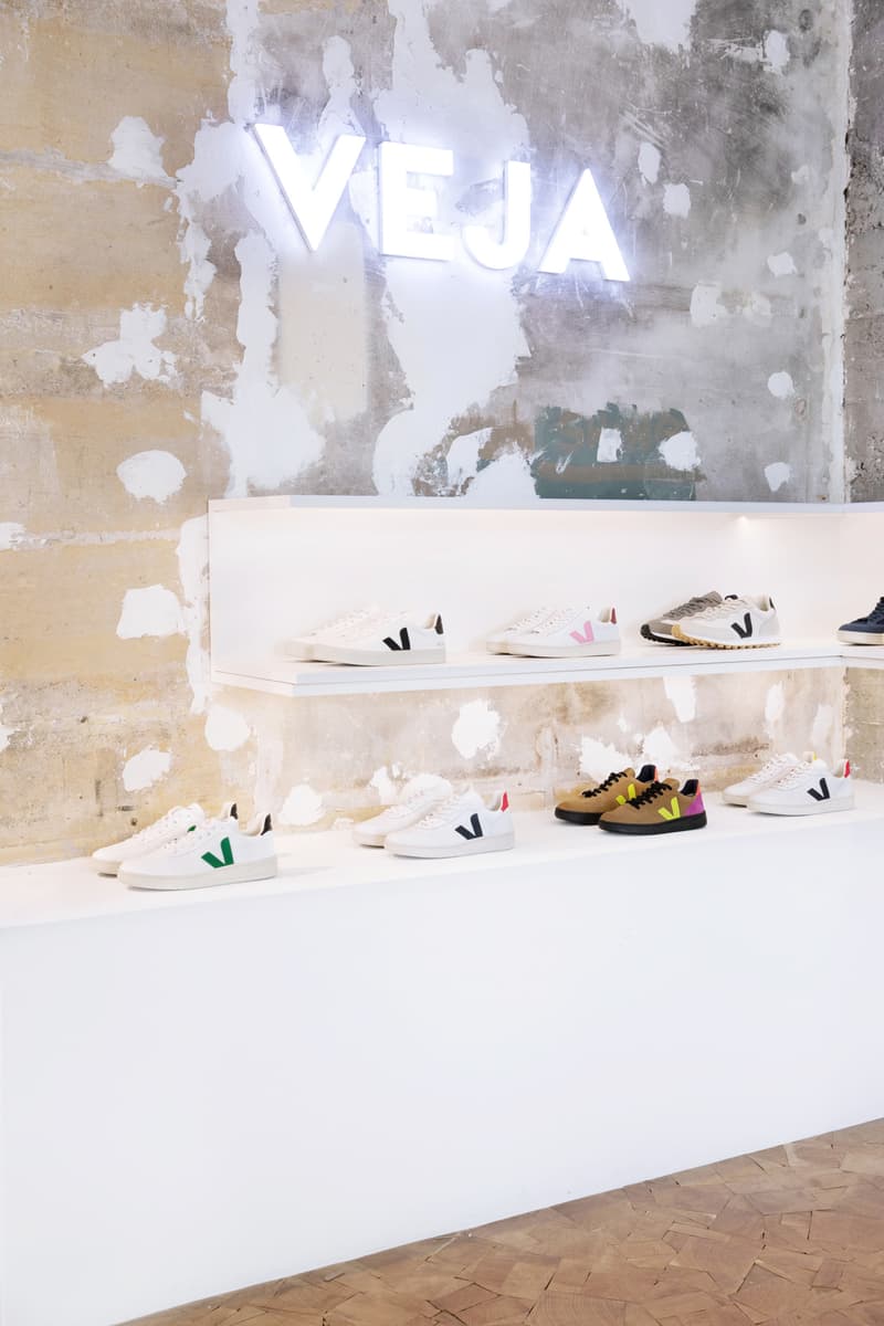 Veja ouvre sa première boutique à Paris HYPEBEAST