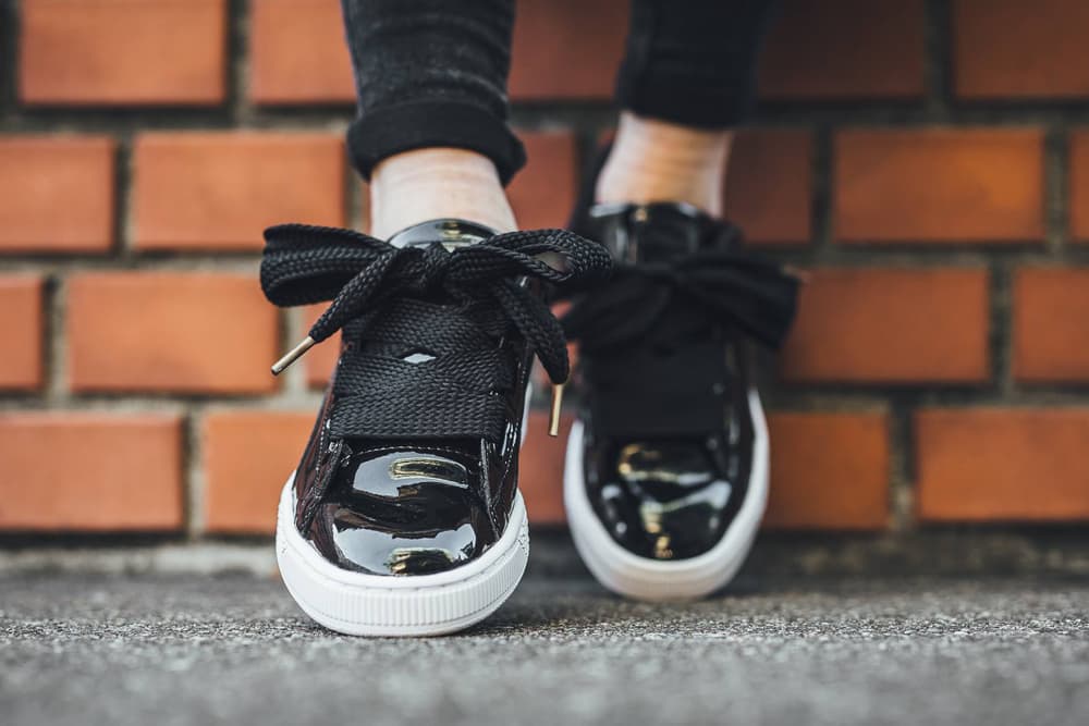 PUMA Basket Heart In "PUMA Black" | HYPEBAE