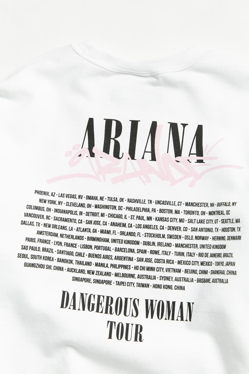 Urban Outfitters Drops Ariana Grande Tour Merch | HYPEBAE