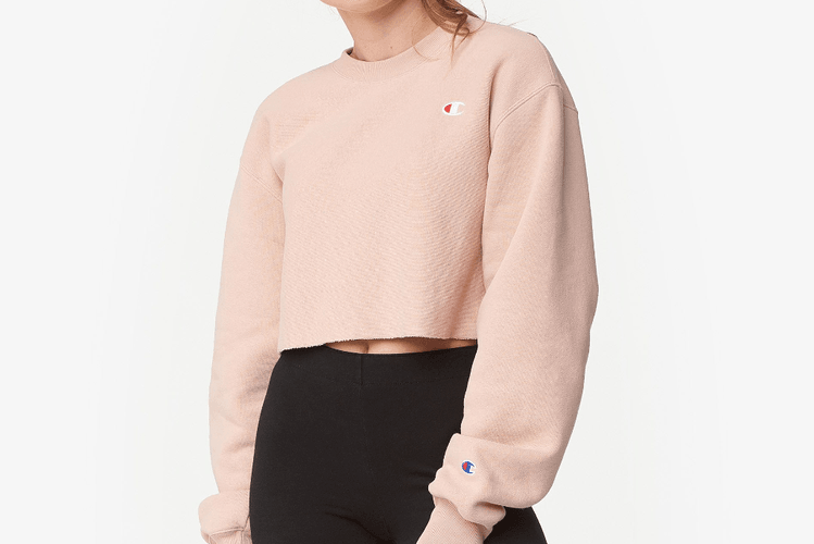 Champion hoodie blush pink Clearance