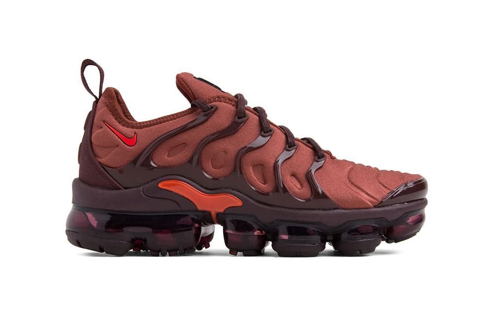 vapormax plus burnt orange