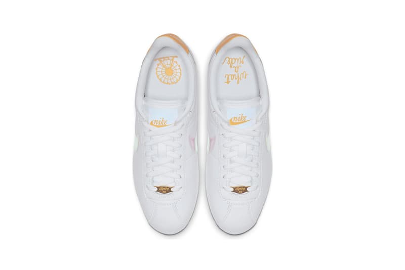 nike cortez gold womens