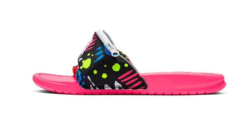Nike Releases Benassi JDI Pink Fanny Pack Slides | HYPEBAE