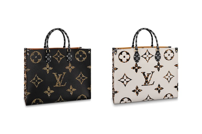 lv large print tote