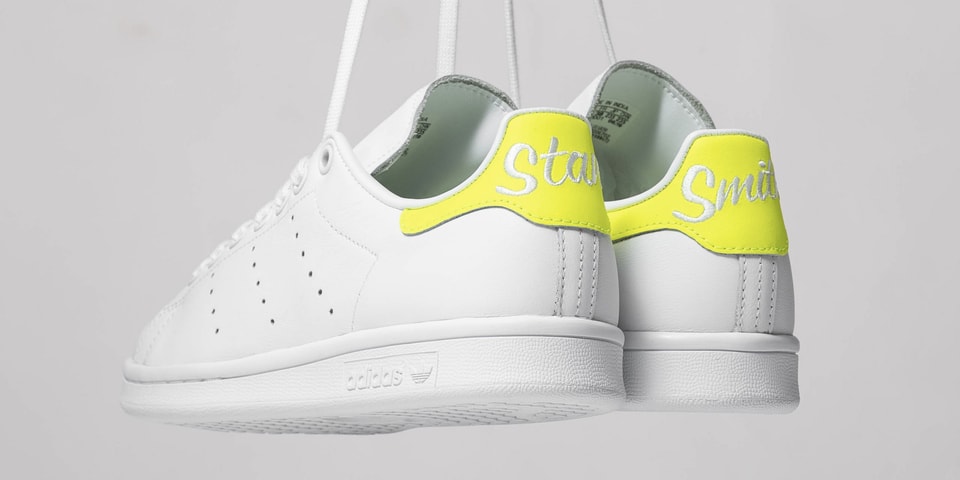 stan smith white and yellow