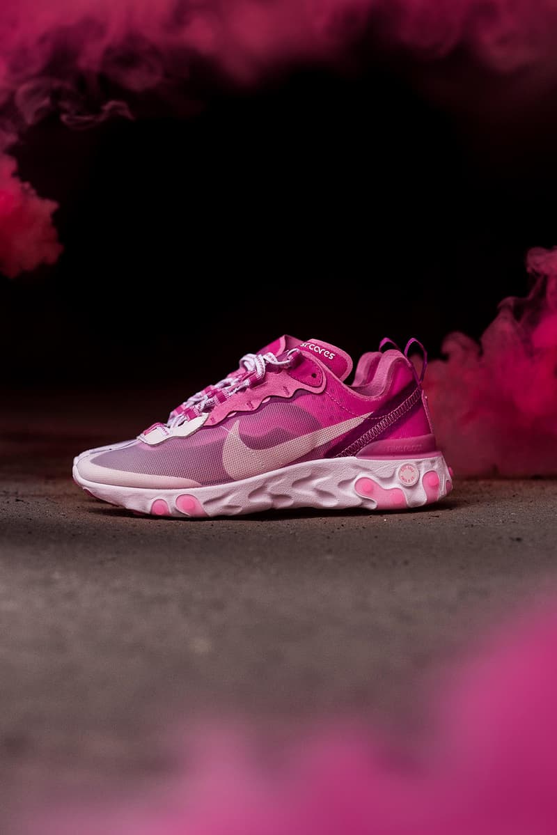 SNKRRM x Nike Breast Cancer React Element 87 HYPEBAE